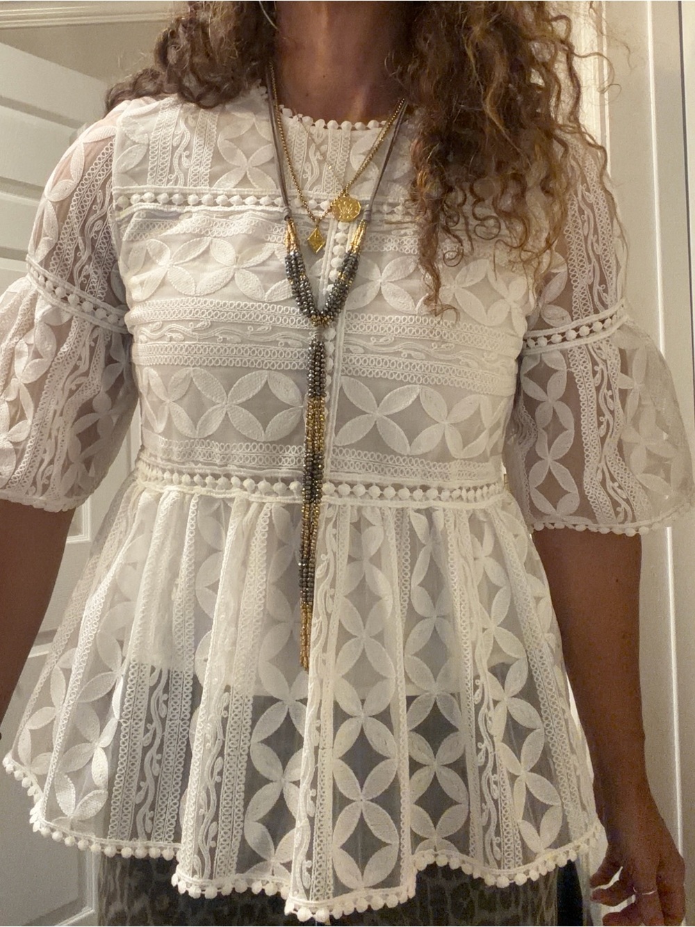 Chicwish lace shirt